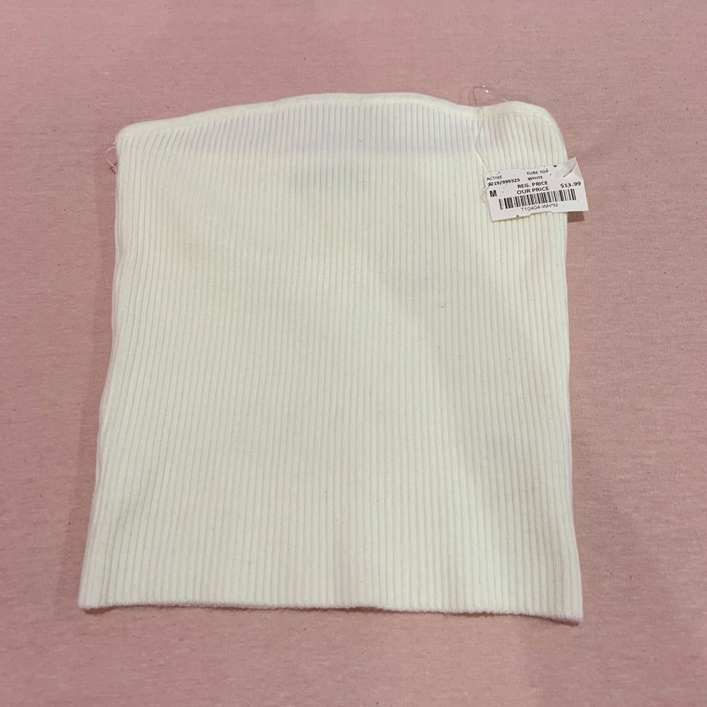 White tube top
